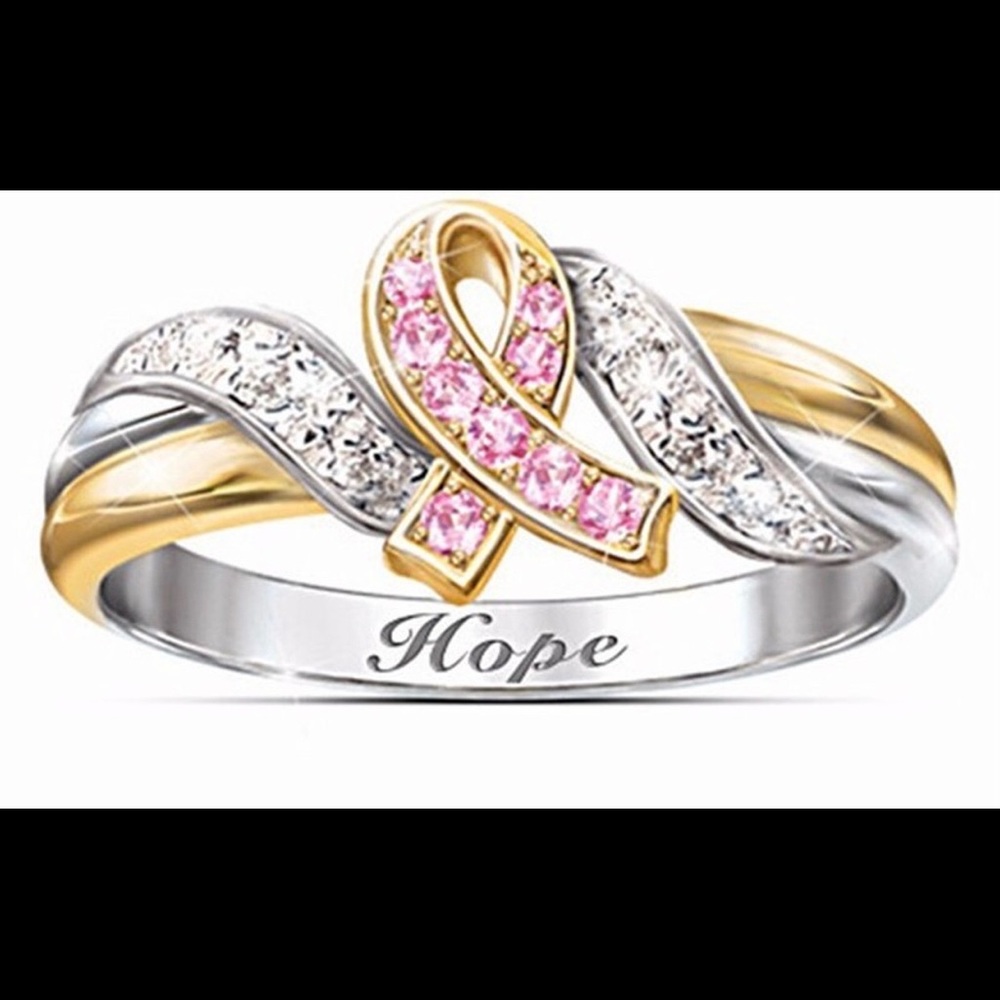 Breast awareness Ring New